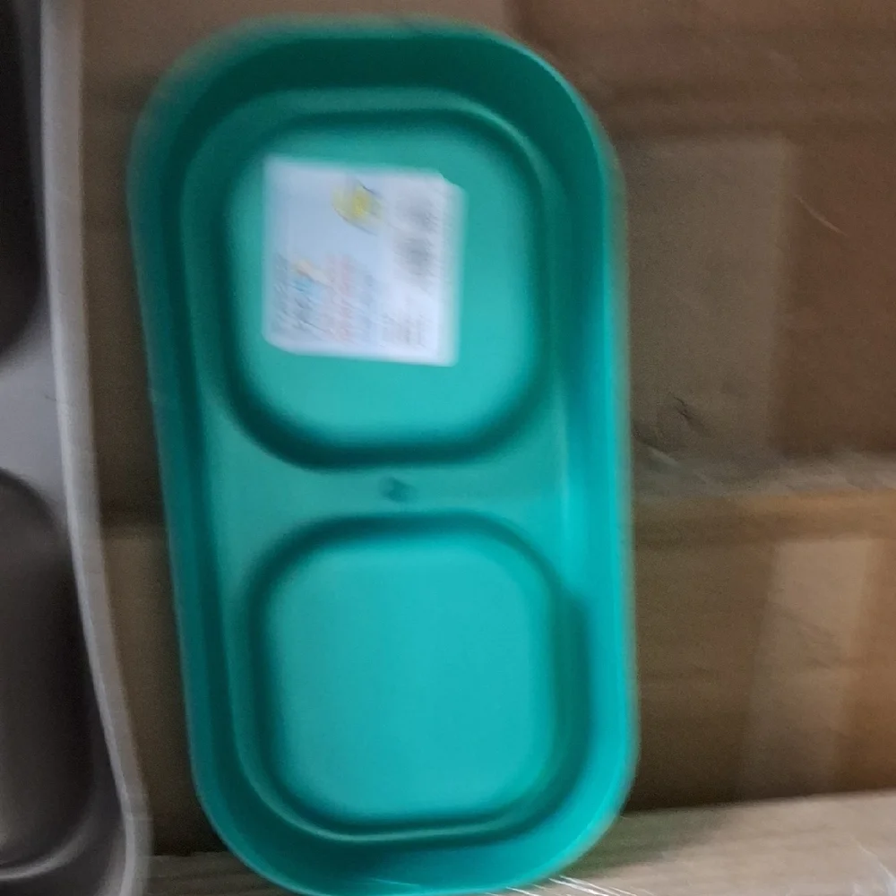 Bundle Of 3 Bowls: Gray and Teal Dog Bowl Set